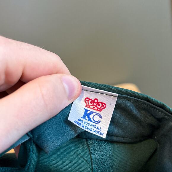 Vintage St. John's Searles 96 Catholic Church MN Green Trucker Snapback Hat - Picture 7 of 7